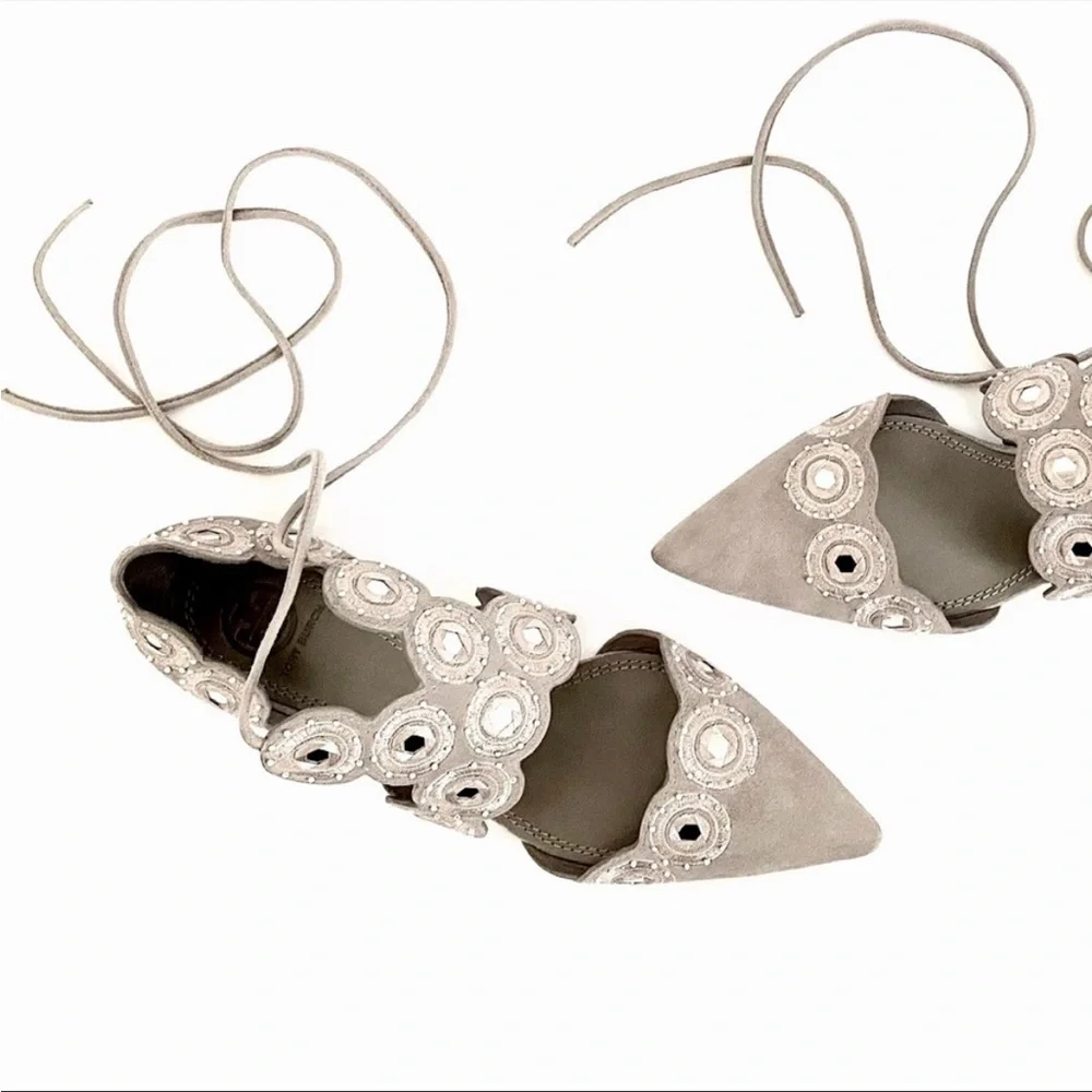 Tory Burch Yasmin D'orsay Strappy‎ Pointy Toe flats